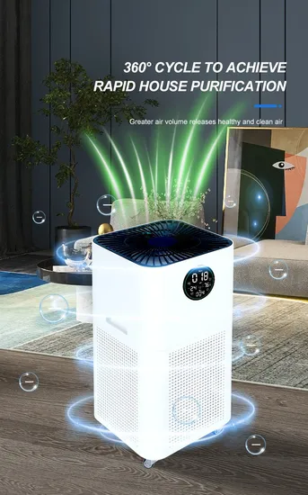 Google Alexa Air Purifier Fresher UV Sterilizer Air Purification System for Home